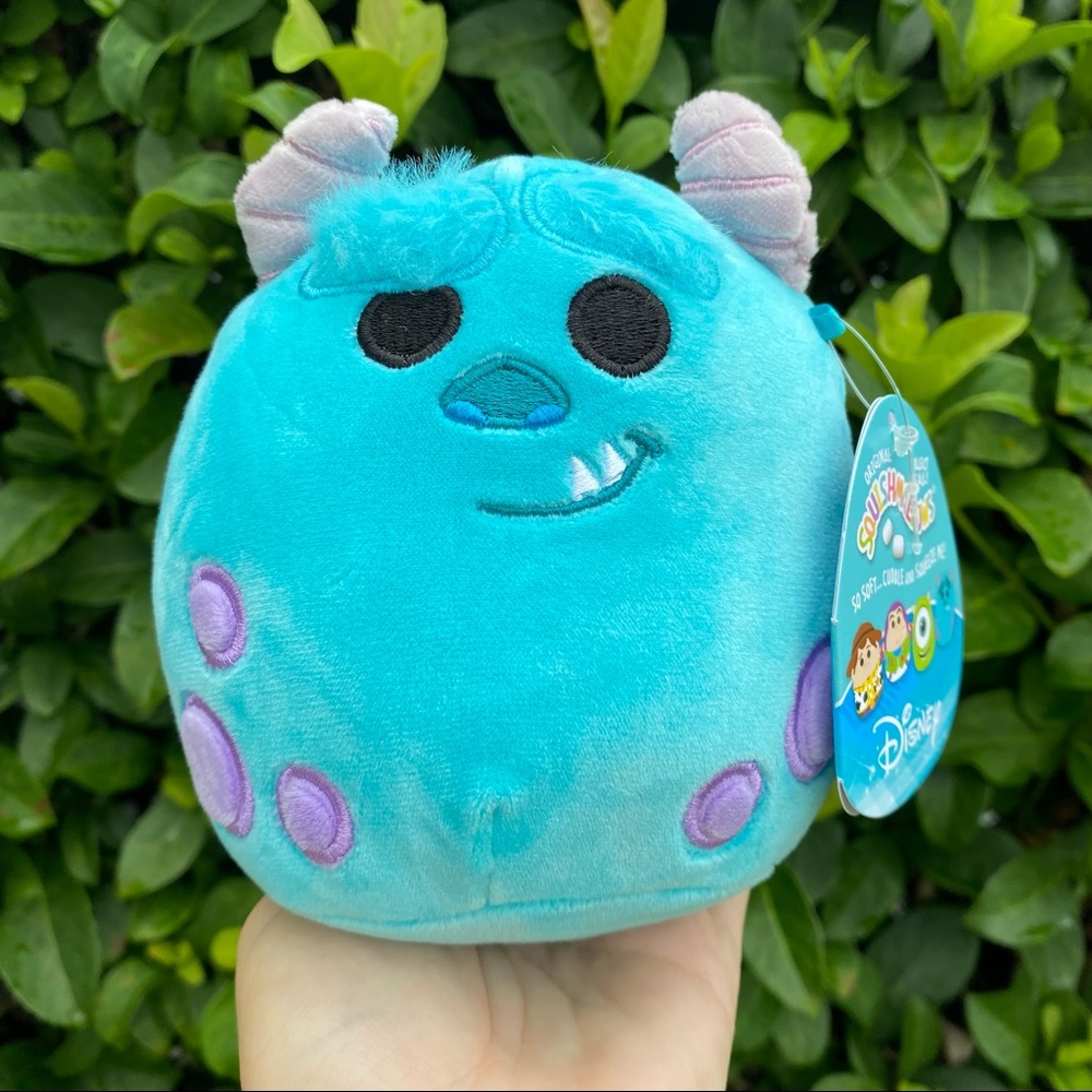 DISNEY~SULLEY (Monsters Inc) Squishmallow 5” NWT